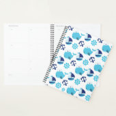 Motif De Baleines, Beaux Baleines, Baleines Bleues (Devant avec enveloppe)
