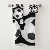 motif de balle de football graphique (En situation)