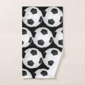 motif de balle de football graphique (Serviette à main)
