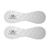 Motif de balle de golf personnalisé Nom Monogramme (Panneaux)