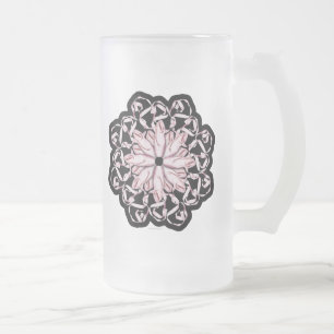 Motif de ballet (rose) Vitre givrée Mug
