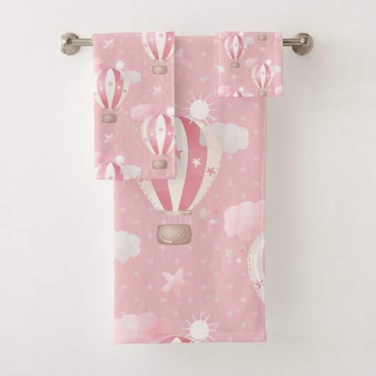 Motif de ballons roses (En situation)