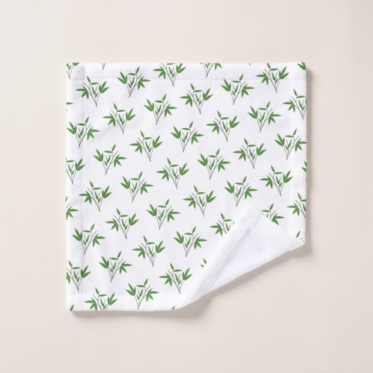 Motif de bambou twig (Gant de toilette)