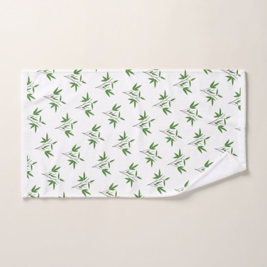 Motif de bambou twig (Serviette à main)