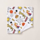 Motif de bande dessinée (Gant de toilette)