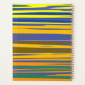 Motif de bandes colorées (Dos)