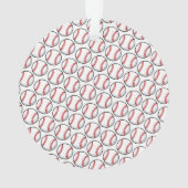 Motif de baseball Ball Nom du joueur Numéro du jou (dos)