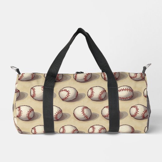 Motif de baseball Gym&Duffle Sacs (Recto)