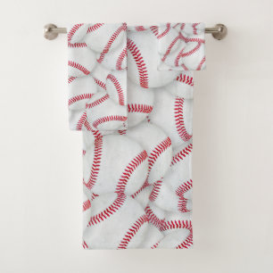 Motif de baseballs en couche