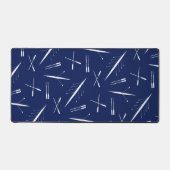 Motif de bateau à rames, Bleu et Blanc de la Marin (Recto)