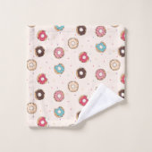Motif de beignets sucrés (Gant de toilette)