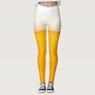 Motif de bière personnalisé Leggings pleine long