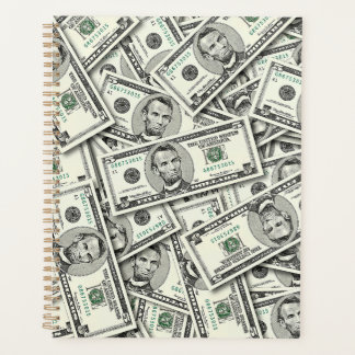 Motif de billet de 5 dollars