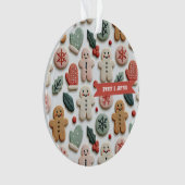 Motif de biscuit de Noël mignon (devant)