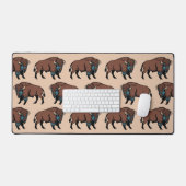 Motif de bison de Buffalo (Clavier et souris)