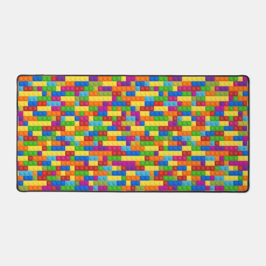 Motif de bloc de construction coloré (Recto)