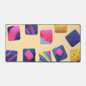 Motif de blocs colorés Abstraits (Recto)