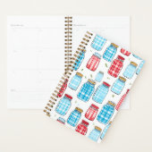 Motif de bocal Mason Gingham – Charme de cuisine c (Devant avec enveloppe)