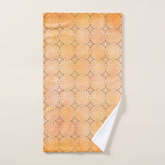Motif de Boho Sunrise (Serviette à main)