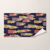 Motif de bougies (Serviette à main)