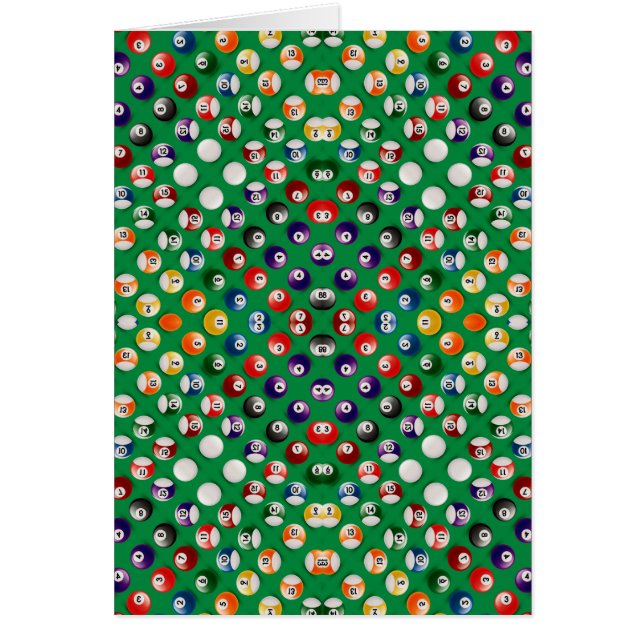 MOTIF DE BOULES DE BILLARDS (Devant)