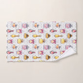 Motif de bouteille de Parfum (Serviette à main)