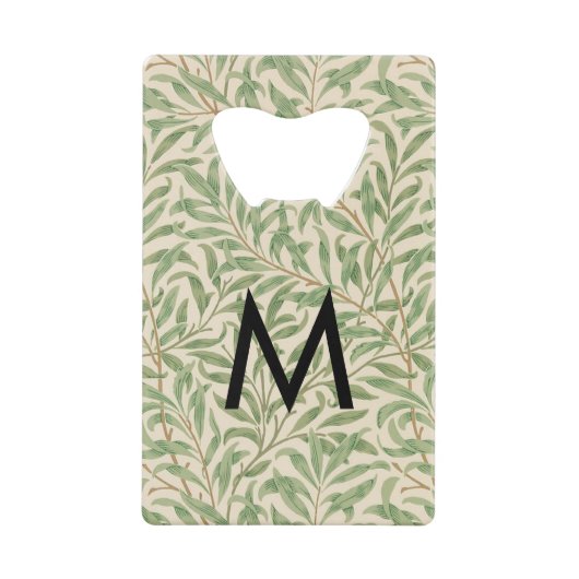 Motif de branche de saule William Morris Rétro Mon (Devant)