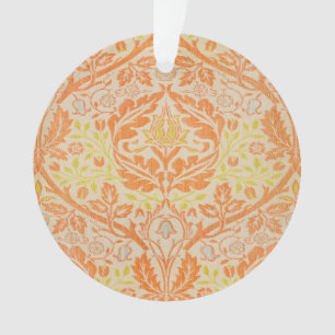 Motif de branche dorée de William Morris, art vint