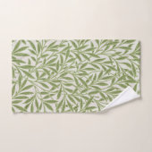 Motif de branches feuillues vertes  (Serviette à main)