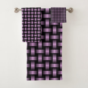 Motif de brasage noir violet