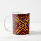 Motif de broderie au point de croix Mug (Gauche)