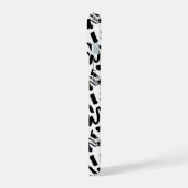 Motif de brosse à pinceau noir (Côté gauche)