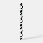 Motif de brosse à pinceau noir (Côté droit)