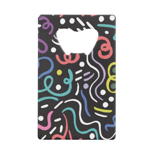 Motif de brosse dessiné à la main, lignes de zigza (Devant)