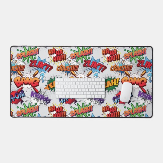 Motif de bulle Superhero (Clavier et souris)