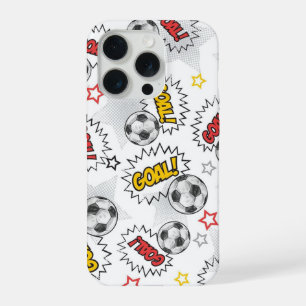 Motif de but de football de bande dessinée – Sport