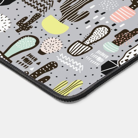 Motif de cactus texturés à la main (Coin)