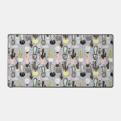 Motif de cactus texturés à la main (Recto)