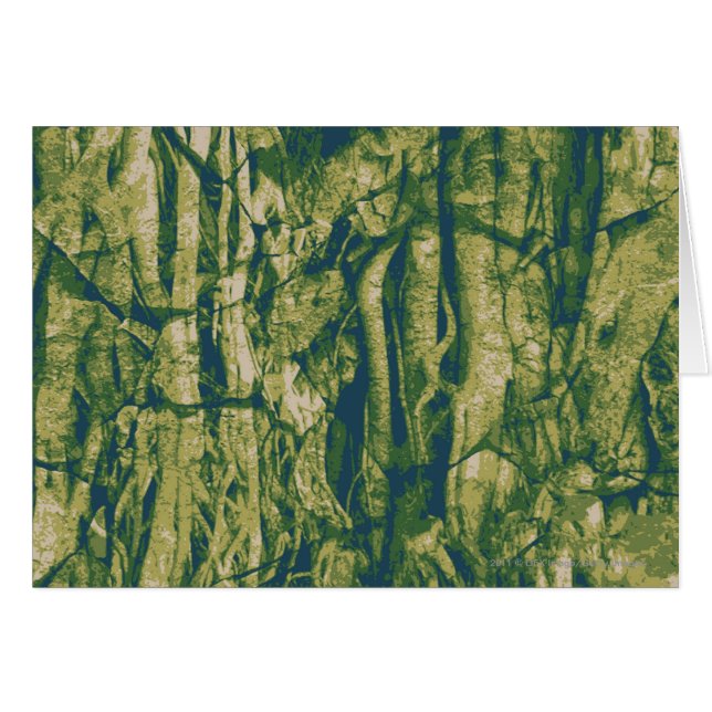 Motif de camouflage d'écorce d'arbre (Devant horizontal)