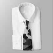 Motif de camouflage gris Cravate (Attaché)