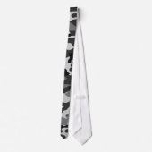 Motif de camouflage gris Cravate (Dos)