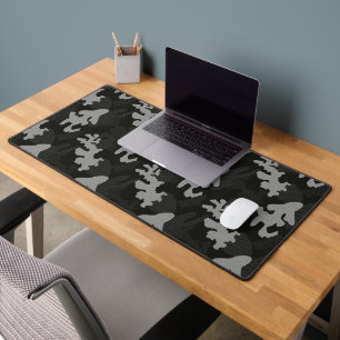 Motif de camouflage noir