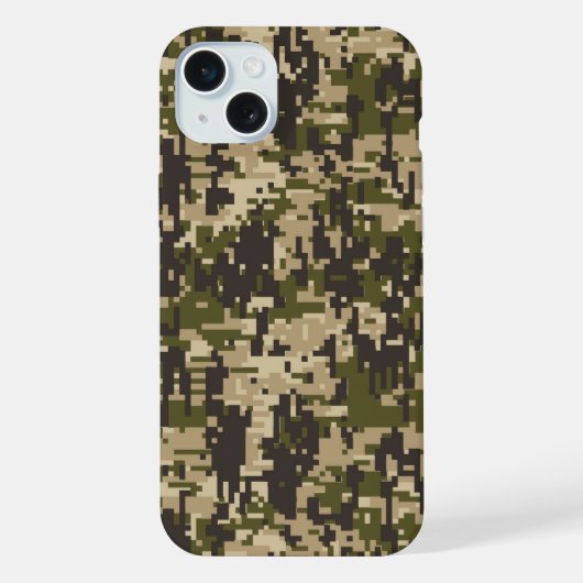 Motif de camouflage numérique militaire classique (Verso)