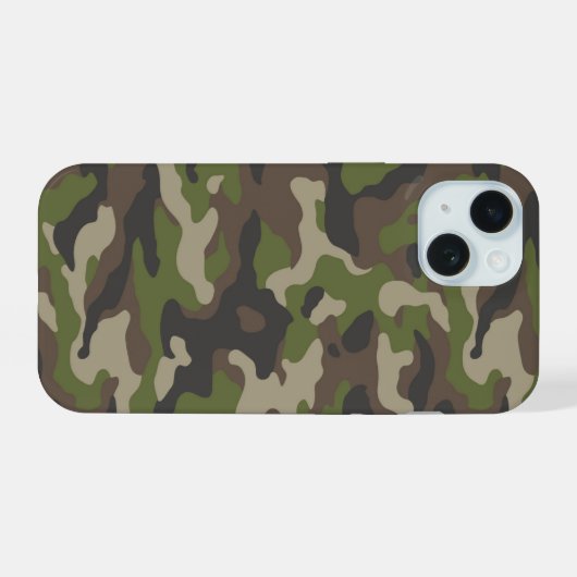 Motif de camouflage vert (Verso Horizontal)