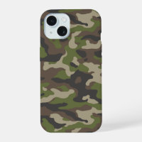 Motif de camouflage vert