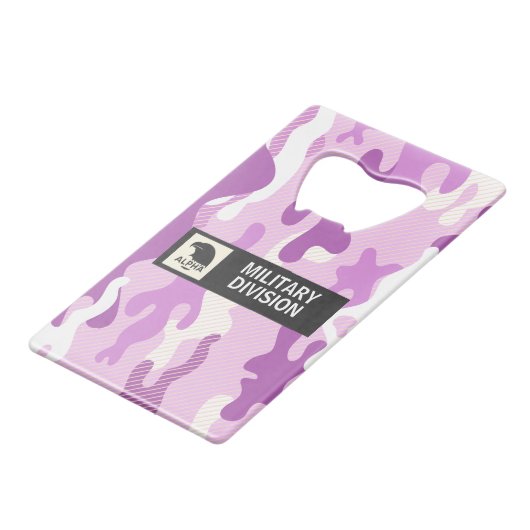 Motif de camouflage violet (Devant Angle)