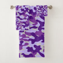 Motif de camouflage violet moderne