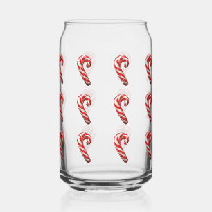 Motif de canne à sucre mignon Noël