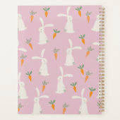 Motif de carottes de lapin mignon personnalisable (Dos)