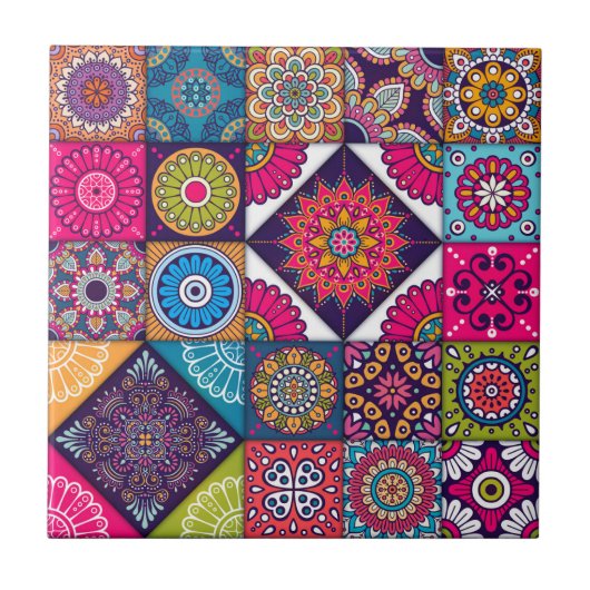 Motif de carreaux Mandala/marocain  (Devant)